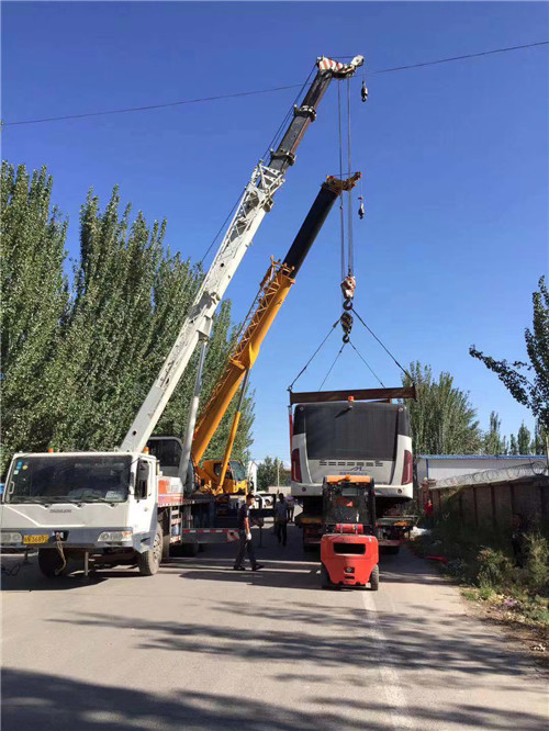 北镇市港口集装箱搬运案例